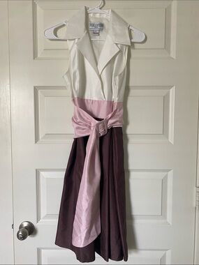 Vintage Jessica Howard Neapolitan Midi Dress